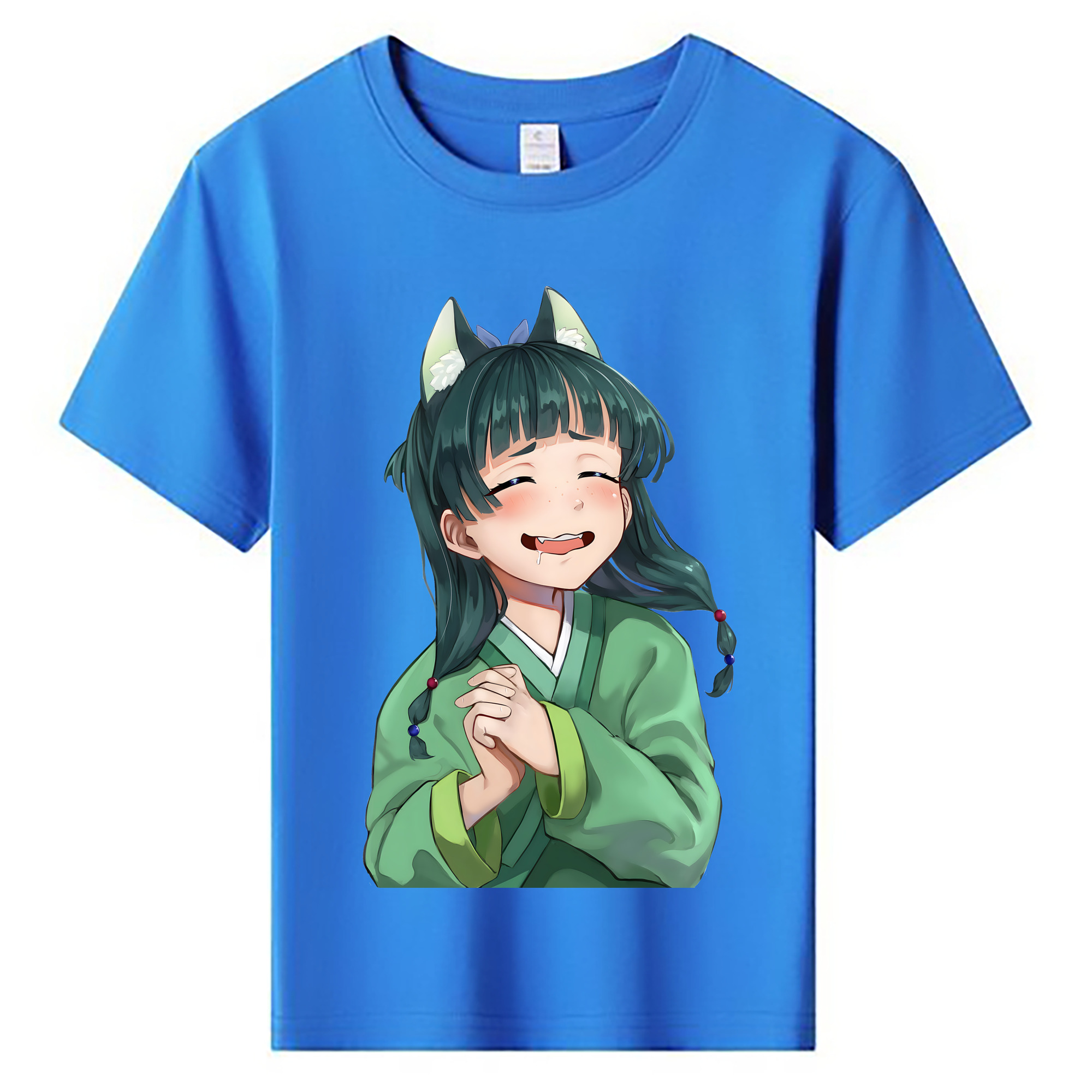 （画像用） 薬屋のひとりごと The Apothecary Diaries 綿100％キッズTシャツ（フロントプリント）